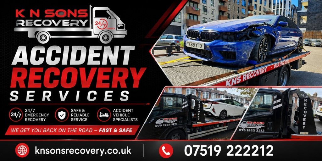 24/7 Vehicle Recovery & Breakdown Assistance in Essex and East London